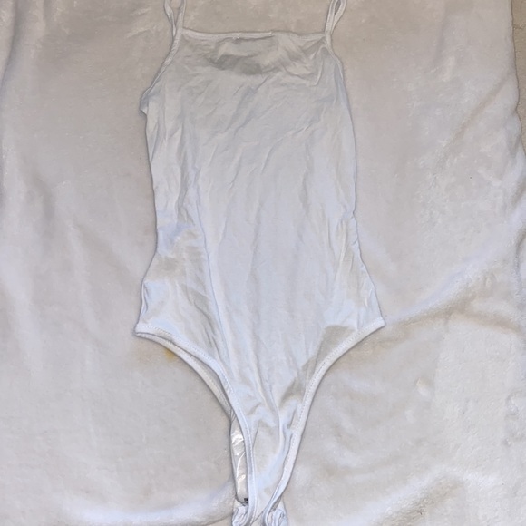White Cami Bodysuit - Picture 7 of 7